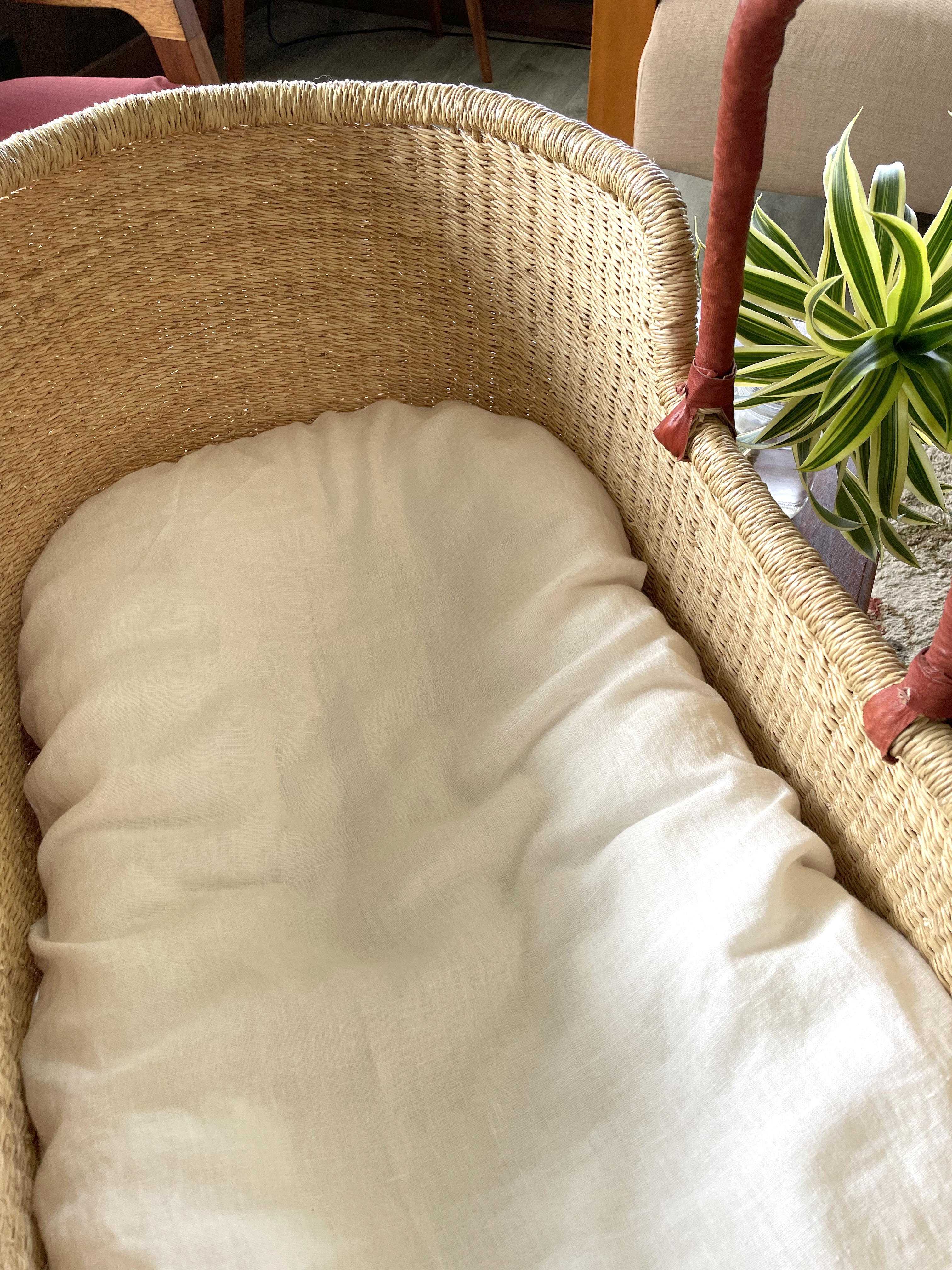 Lounger Slip Cover - Off White Washed Linen - Choose Your Lounger